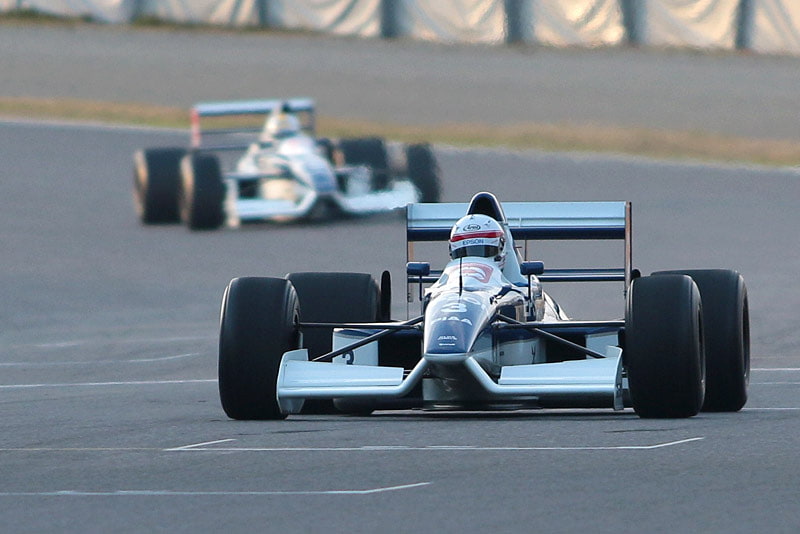 2017 モータースポーツファン感謝デーのバトルの様子