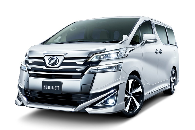 エアロキットを装着したヴェルファイア