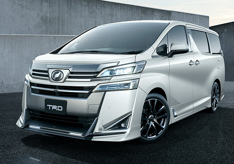 「ヴェルファイア」ノーマルボディの装着イメージ