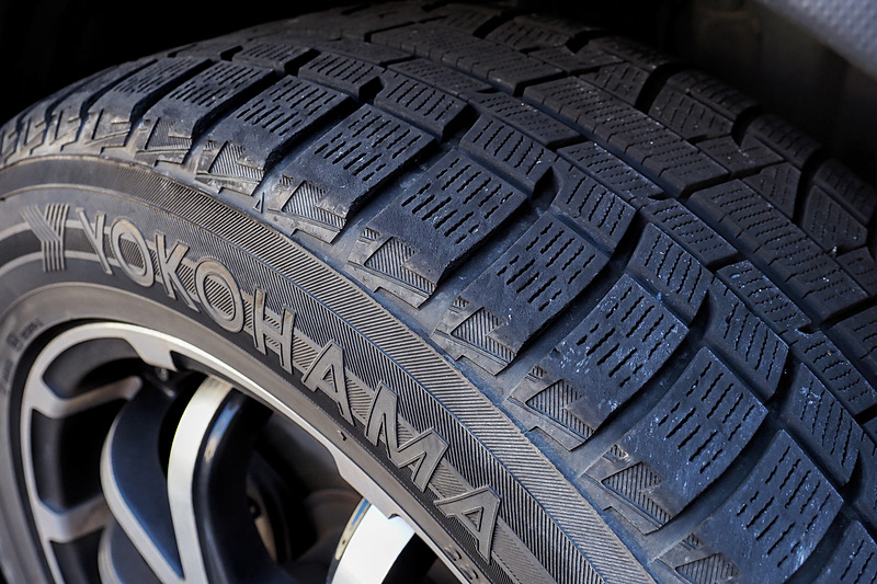 6シーズン目のiG50。溝やショルダーはしっかりしているし、プラットフォームもまだまだ露出していない。見た目は非常にきれいだが……