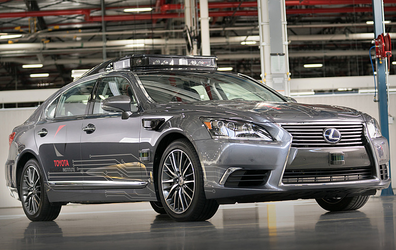 Toyota Research Instituteが開発したトヨタの次世代自動運転実験車「Platform 3.0」