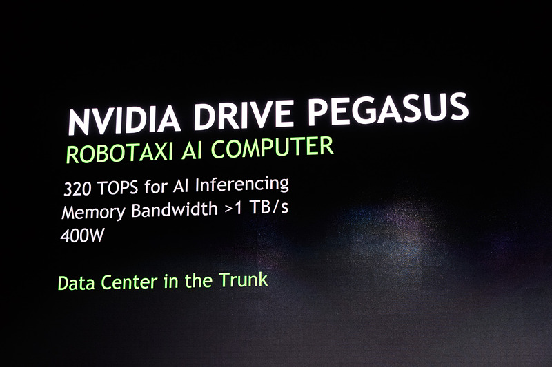 DRIVE Pegasusの性能