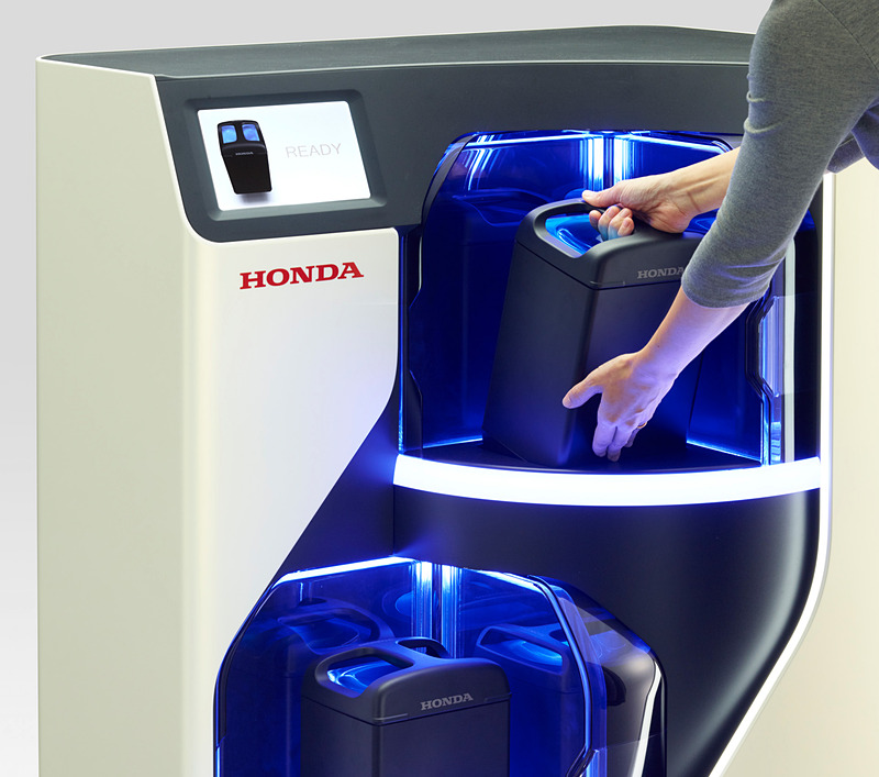 Honda Mobile Power Pack Exchanger Concept