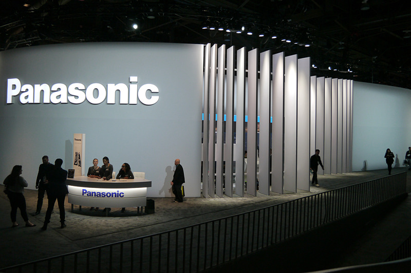 CES 2018のセントラルホールに出展したパナソニックブース