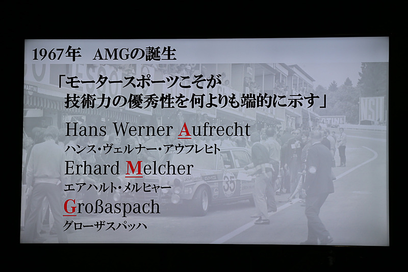 AMGブランドは1967年に誕生