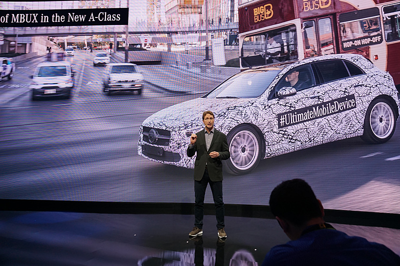 2018年に登場する新型「Aクラス」に「MBUX」が搭載される