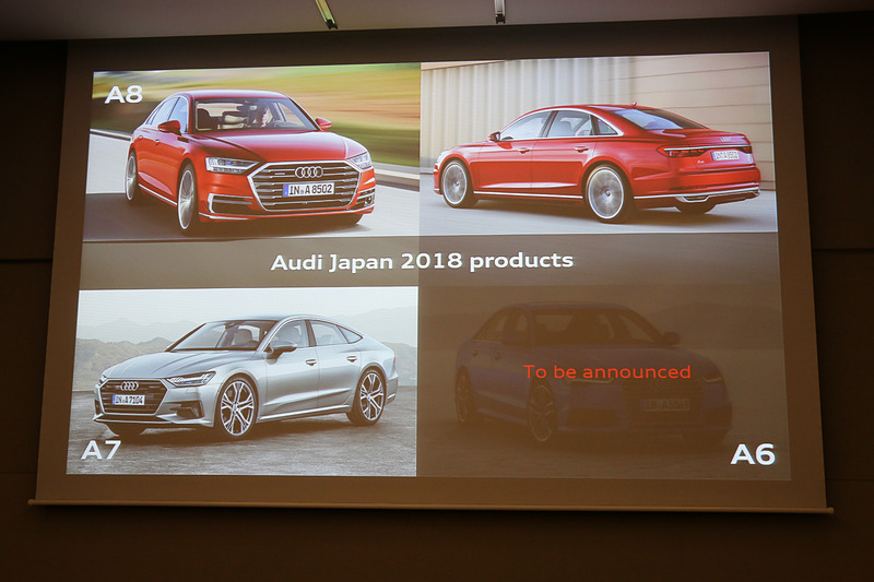 2018年には「A8」「A7」「A6」の発売がスタート
