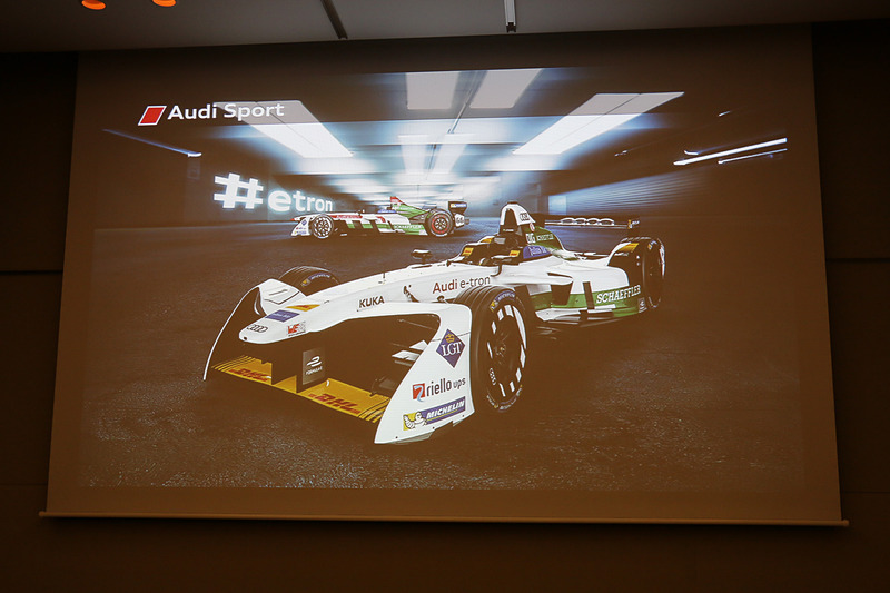 フォーミュラEのワークス参戦で、スポーツイメージに加えて車両の電動化もアピール