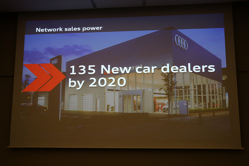2020年を目処に新車ディーラーを135店舗の拡大