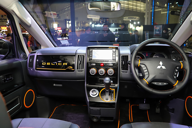 デリカD：5 ACTIVE GEARのインテリア