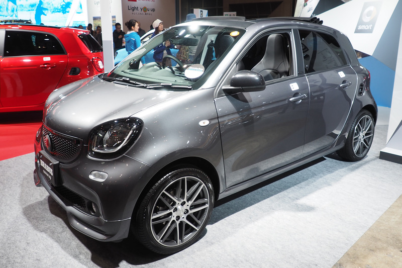 smart BRABUS forfour canvas-top limited