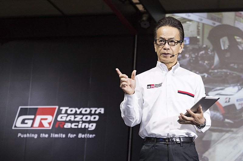 トヨタ自動車 GAZOO Racing Company プレジデント 友山茂樹氏