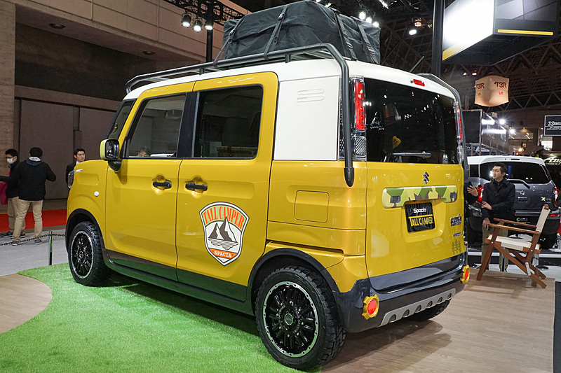 「スペーシア トールキャンパー」（参考出品車）