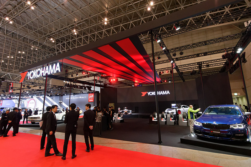 横浜ゴムのブース