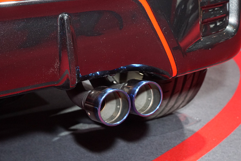 マフラーエンドのフィニッシュ