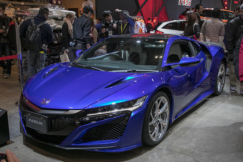 そのほかの主な展示車。こちらは「NSX」