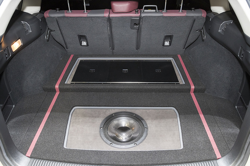 スピーカーはXシリーズを装着