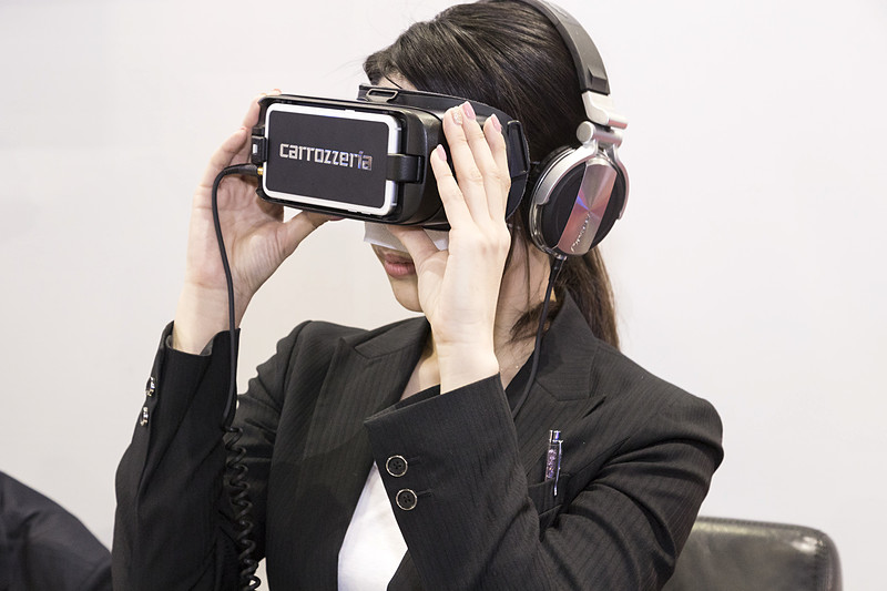 ミュージッククルーズチャンネルをVR（ヴァーチャルリアリティ）で体験するコーナー