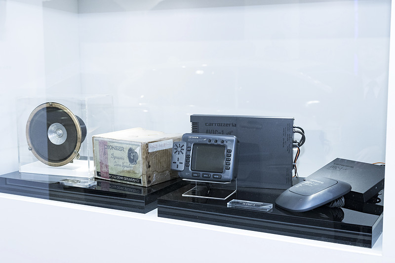 創業80周年を記念したコーナー