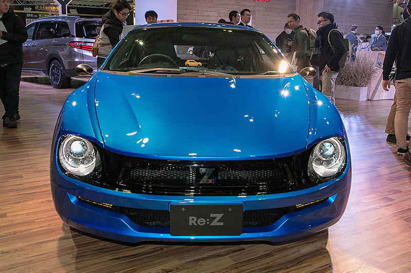 初代ホンダZをヒントに作った「Re：Z（アールイーゼット）」。ベースはCR-ZでヘッドライトはN-ONE用。リアコンビネーションランプはモビリオ スパイク用