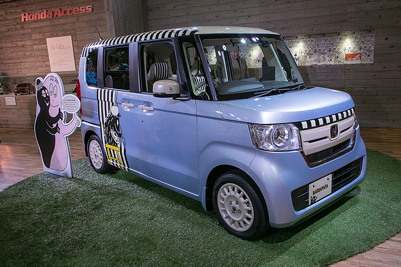 こちらはN-BOX G・L Honda SENSINGがベース。バーバパパとコラボレーションした「N-BOX《BARBAPAPA》COLLECTION」