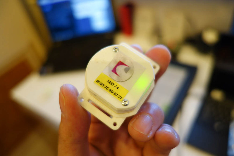 ローム子会社のKionixによるBluetoothセンサモジュール。IoT機器の開発者向け製品