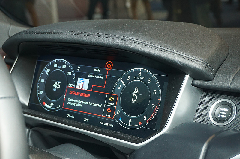 QNXで実現されているデジタルメーター