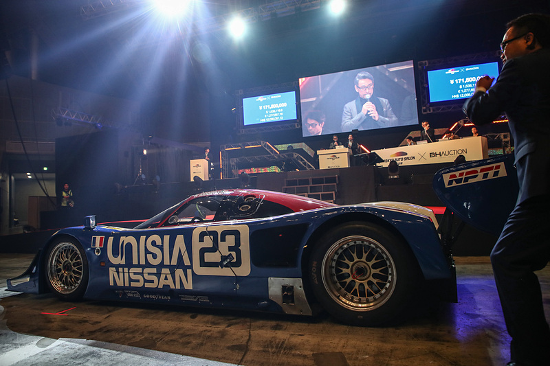 1月12日に実施された「東京オートサロン・オークション with BH Auction」で1億9030万円の価格がついた「NISSAN R90CK」