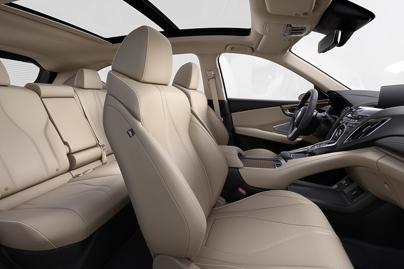 新型アキュラ RDX プロトタイプのインテリア