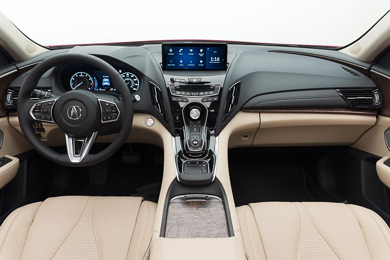 新型アキュラ RDX プロトタイプのインテリア