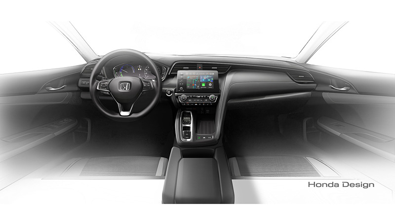 新型インサイトのインテリアイメージ