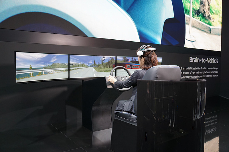 CES 2018会場で行なわれたデモンストレーション