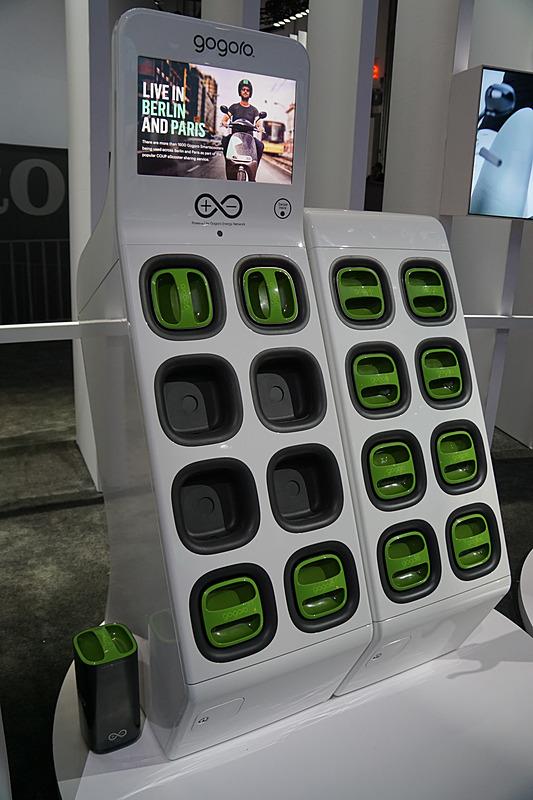 電動スクータ向けのバッテリーシステム