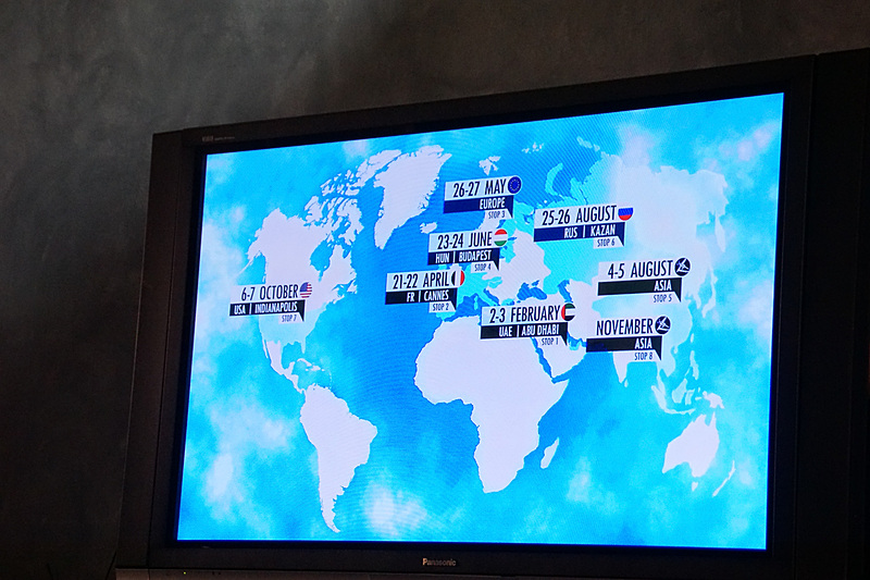 Red Bull Air Race World Championship 2018シーズン レースカレンダー