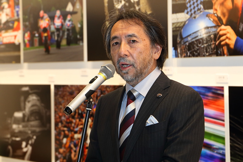 日本レース写真家協会 会長 小林稔氏