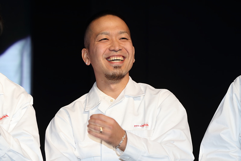 株式会社ホンダアクセス Modulo Xエアロパーツ設計担当の塩貝僚氏