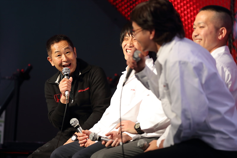 Modulo Xの開発陣と仲間意識を持って一緒に仕事をしている土屋氏。なぜそこまで肩入れするのかが、この発言に込められている