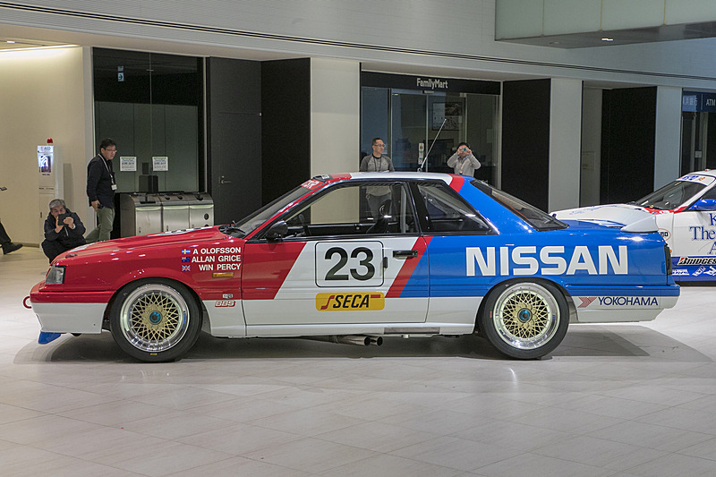 再生が完了した1988年式の「スカイライン GTS-R（HR31型）」グループA車。スパ・フランコルシャン24時間レース参戦仕様