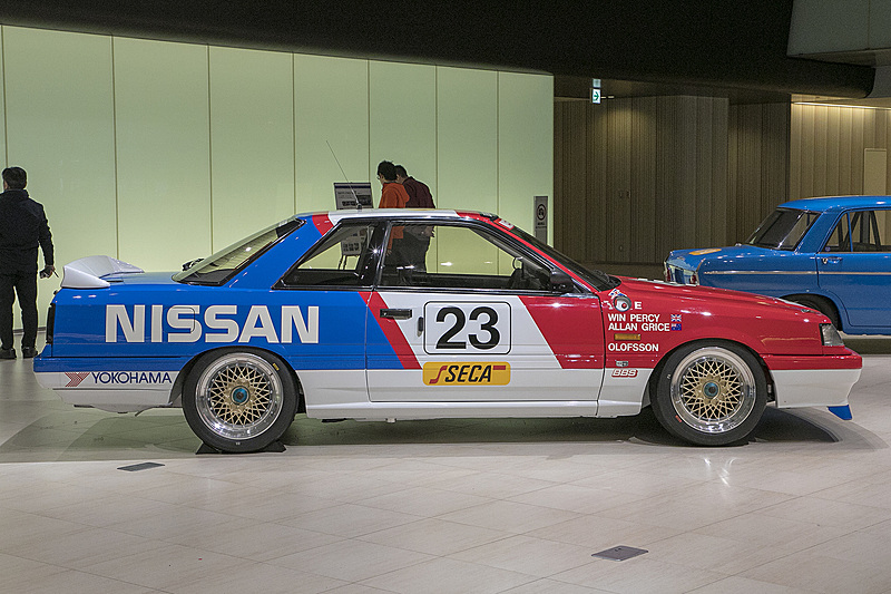 再生が完了した1988年式の「スカイライン GTS-R（HR31型）」グループA車。スパ・フランコルシャン24時間レース参戦仕様