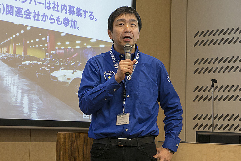 日産名車再生クラブ 代表の木賀新一氏