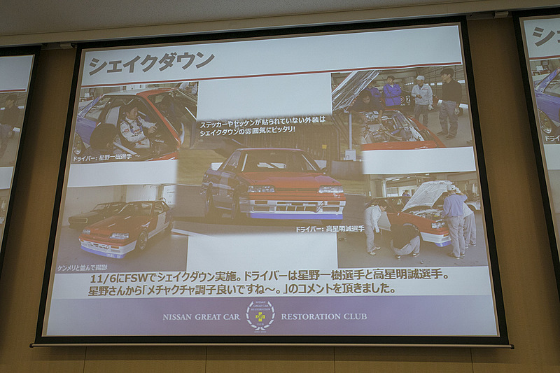 シェイクダウンについて