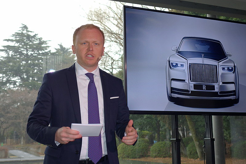 ロールス・ロイス・モーター・カーズ アジア太平洋 プロダクト・マネージャーのスヴェン・グルンワルド氏