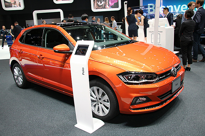 東京モーターショー 2017で日本初公開された新型「ポロ」