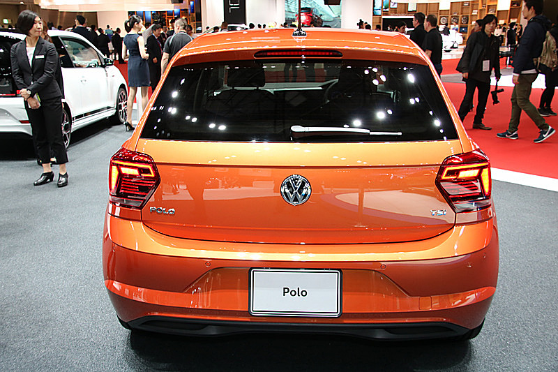 東京モーターショー 2017で日本初公開された新型「ポロ」