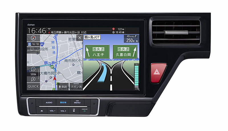 2月9日発売予定のステップワゴン専用10インチプレミアムインターナビ「VXU-187SWi」（27万円）