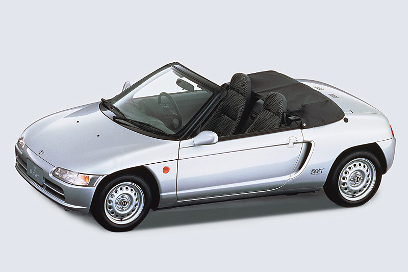 1991年5月に発売した軽乗用車「ビート」