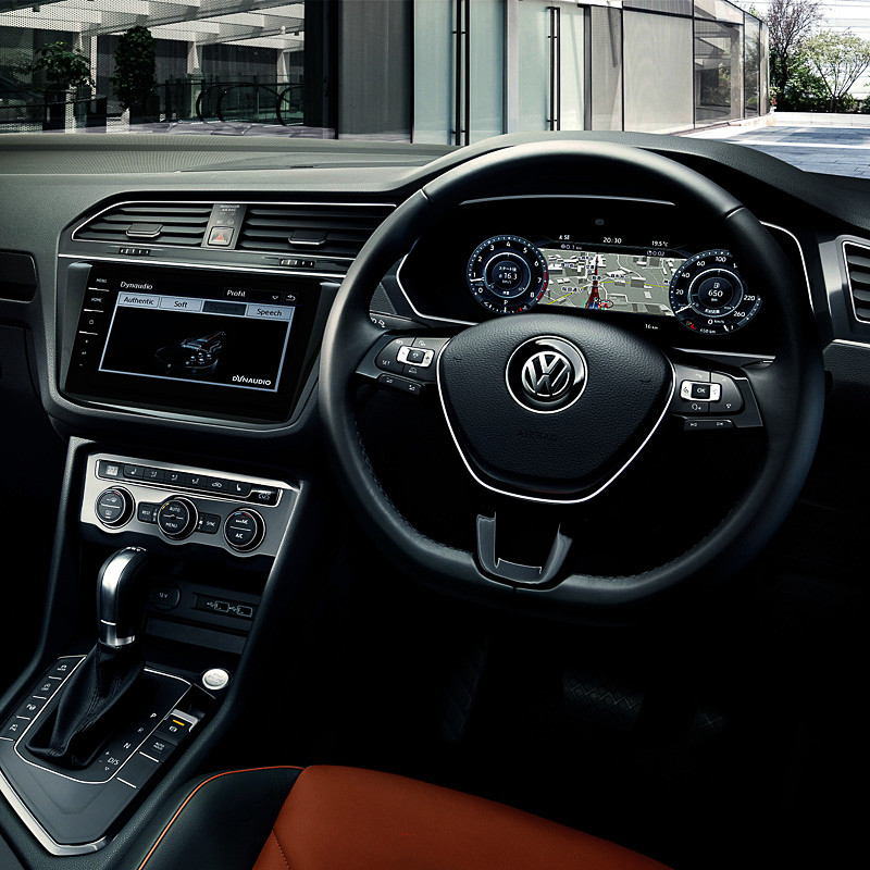 ティグアン“DYNAUDIO Edition”のインテリアイメージ