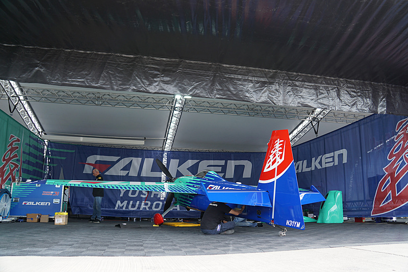 室屋義秀選手の機体
