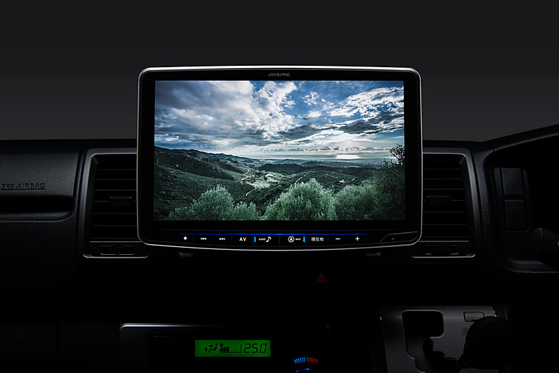 カーナビ「フローティングビッグX11」