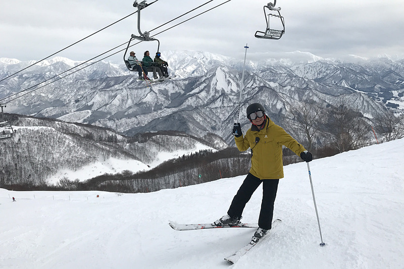 プラドに乗ってガーラ湯沢にスキーに行ってきました